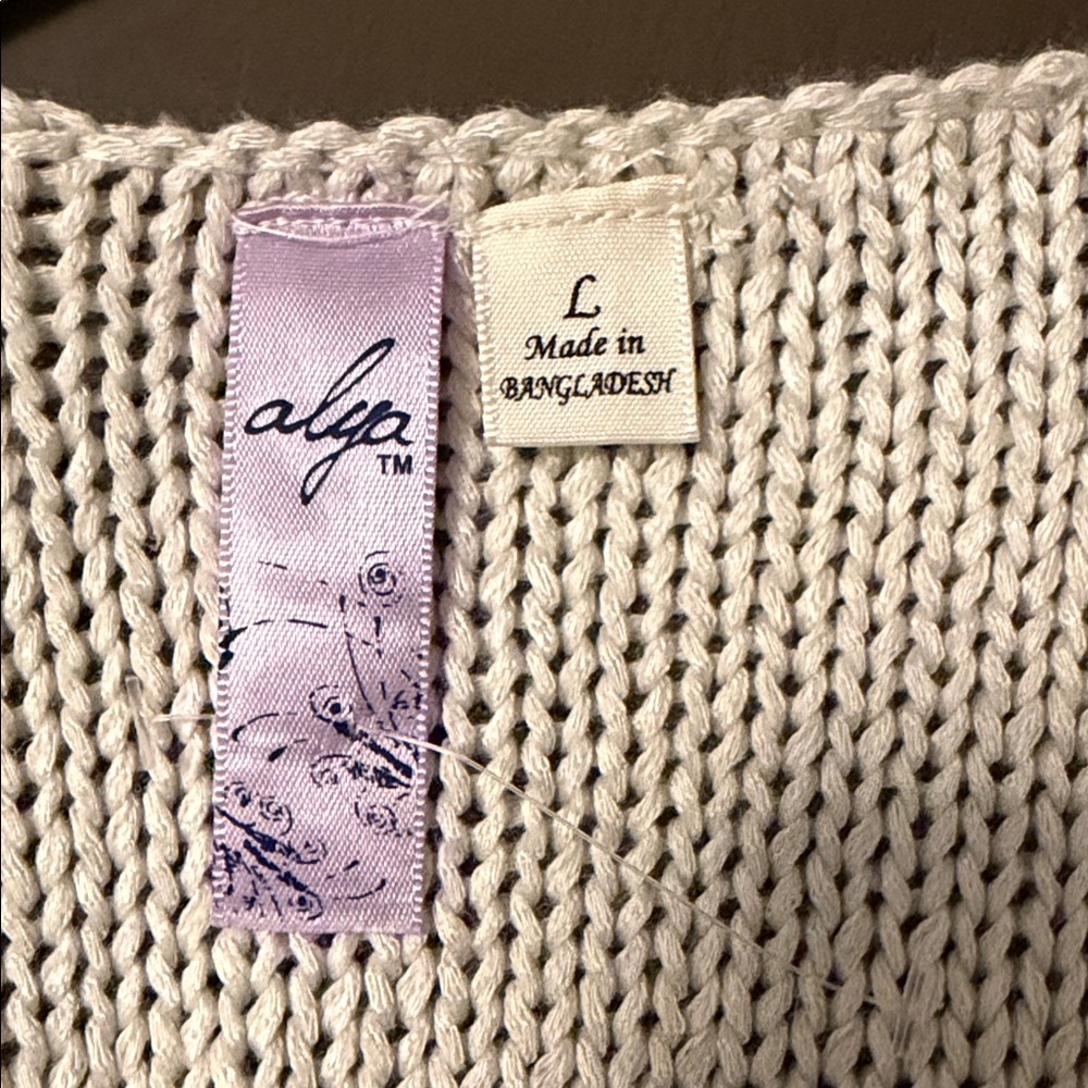 Francescas Boutique Indie Fairy Western Bohemian Knitted long sleeve size L NWOT - Picture 7 of 9